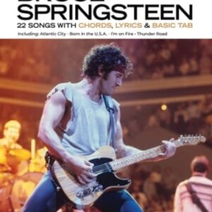 Bruce Springsteen - Really Easy Guitar: 22 Classics with Chords, Lyrics & Basic Tab - Springsteen, Bruce (Discos de Vinil)