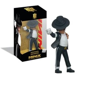 MINIX Música #117 Boneco colecionável Michael Jackson Billie Jean, 12 cm (Discos de Vinil)