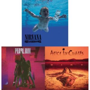 Nevermind, Ten & Dirt – Grunge Essentials: 4LP Set [Vinyl] - Various (Discos de Vinil)