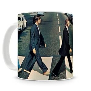 Caneca Beatles Abbey Road 330 ml (Discos de Vinil)