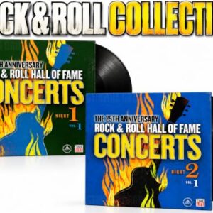 Rock & Roll Hall Of Fame: 25th Anniversary Night One - Volume 1 - 25TH ANNIVERSARY ROCK & ROLL HALL OF FAME CONCERTS NIGHT 1 VOL. 1 (Discos de Vinil)