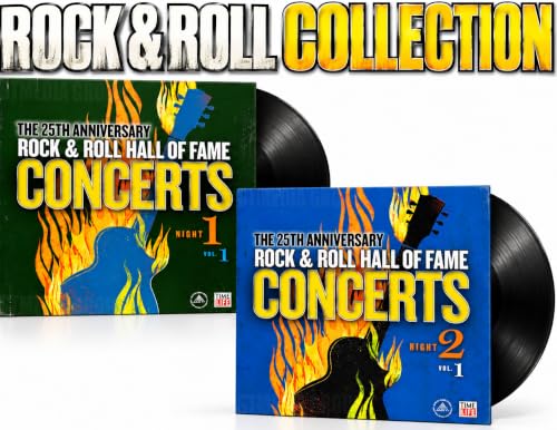 Rock & Roll Hall Of Fame: 25th Anniversary Night One - Volume 1 - 25TH ANNIVERSARY ROCK & ROLL HALL OF FAME CONCERTS NIGHT 1 VOL. 1 (Discos de Vinil)