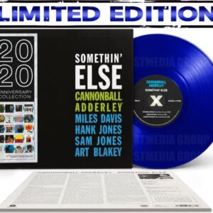 Cannonball Adderley - Somethin' Else [Limited Blue Edition Vinyl] [Gatefold Deluxee] [LP] [LР] - Cannonball Adderley (Discos de Vinil)