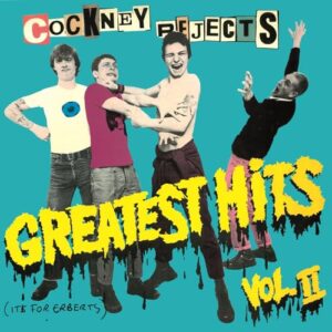 Greatest Hits Vol 2 - Sky Blue Vinyl - Cockney Rejects (Discos de Vinil)