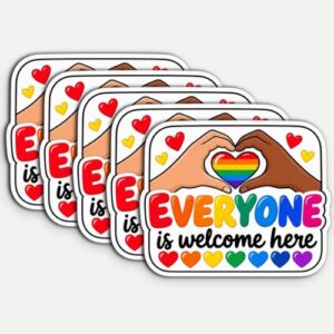 5 peças de presente de vinil Everyone is Welcome Here (Discos de Vinil)