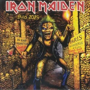 Iron Maiden - Paris 2025 LP Multicolorido - Iron Maiden (Discos de Vinil)